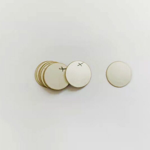 Thin piezoelectric ceramic sheet 15x0.2mm